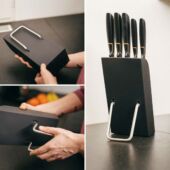Kép 3/9 - Fiskars késblokk 5 db késsel