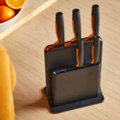 Kép 2/7 - Fiskars Functional Form késblokk, 5 késes, műanyag