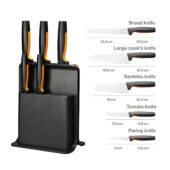 Kép 4/7 - Fiskars Functional Form késblokk, 5 késes, műanyag