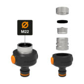 Kép 3/7 - Fiskars csaptelep csatlakozó, beltéri M22x1/M24x1