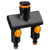 Kép 1/6 - Fiskars Comfort, két utas csatlakozó, (On/Off)