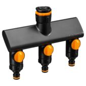 Kép 1/6 - Fiskars Comfort, két utas csatlakozó, (Be/Ki )