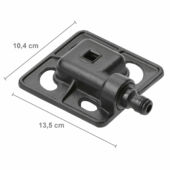 Kép 3/5 - Fiskars álló esőztető, szögletes