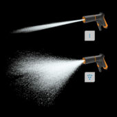 Kép 7/11 - Fiskars comfort locsolópisztoly, állítható, markolatvezérlésű