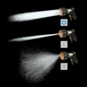 Kép 8/10 - Fiskars FiberComp locsolópisztoly, 3-funkciós, markolatvezérlésű