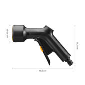 Kép 2/5 - Fiskars Solid Locsoló pisztoly, zuhany, front vezérlésű