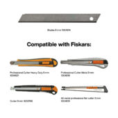 Kép 3/3 - Fiskars pótpenge pengekéshez, 9mm, 10db