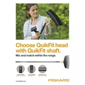 Kép 6/6 - Fiskars QuikFit™ fém lombseprű fej