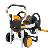 Kép 12/12 - Fiskars manuális tömlőkocsi XL, kerékkel, tartozékokkal, 20m 1/2&quot;-os tömlővel