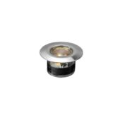 Kép 1/2 - Garden Lights Acis süllyesztett lámpa, rozsdamentes, meleg fehér, 0,2W
