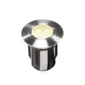 Kép 1/2 - Garden Lights Alpha, süllyesztett lámpa, rozsdamentes, LED 0,5W meleg fehér