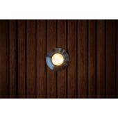 Kép 2/2 - Garden Lights Alpha, süllyesztett lámpa, rozsdamentes, LED 0,5W meleg fehér