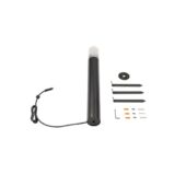 Kép 3/3 - Garden Lights ARCO 60 álló kerti lámpa, aluminium/üveg- fekete, LED 3W, meleg fehér