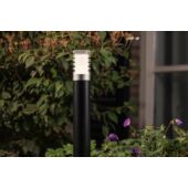 Kép 2/3 - Garden Lights ARCO 60 álló kerti lámpa, aluminium/üveg- fekete, LED 3W, meleg fehér