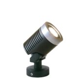 Kép 1/3 - Garden Lights Arcus, spotlámpa, aluminium - fekete, LED 5w meleg fehér
