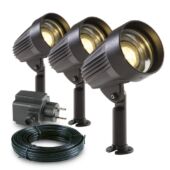 Kép 1/3 - Garden Lights Corvus smart ready szett 3 darabos