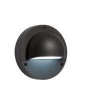 Kép 1/2 - Garden Lights Deimos fali lámpa, black LED 1W hideg fehér