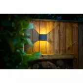 Kép 3/4 - Garden Lights Goura fali lámpa antracit