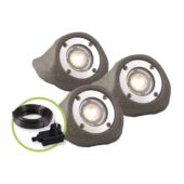 Kép 1/2 - Garden Lights Lapis szett, 3 spot lámpa + trafó + vezeték