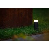 Kép 2/3 - Garden Lights Linum, álló lámpa, antracit, LED 2W meleg fehér