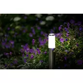Kép 2/2 - Garden Lights Lunia állólámpa, rozsdamentes