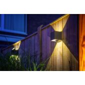 Kép 2/3 - Garden Lights Mauri fali lámpa fekete