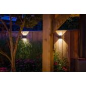 Kép 3/3 - Garden Lights Mauri fali lámpa fekete