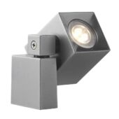 Kép 1/1 - Garden Lights Nano fali lámpa, aluminium, sötét szürke