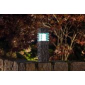 Kép 3/3 - Garden Lights Phobos, kőhatású álló kerti lámpa