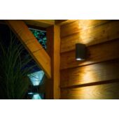 Kép 2/2 - Garden Lights Sibus fali lámpa fekete