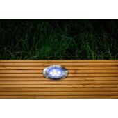 Kép 2/2 - Garden Lights Sirius süllyesztett lámpa, rozsdamentes, LED 1W kék