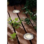 Kép 3/3 - Garden Lights Sirius, süllyesztett lámpa, rozsdamentes, LED 1W meleg fehér