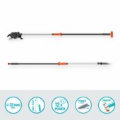 Kép 2/8 - Gardena  StarCut Pro S teleszkópos ágvágó olló, mellévágó 160 cm