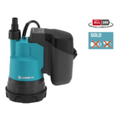 Kép 1/7 - Gardena akkumulátoros merülőszivattyú tiszta vízhez 2000/2 18V   P4A akkumulátor nélkül