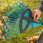 Kép 3/3 - Gardena combisystem állítható műanyag lombseprű fej