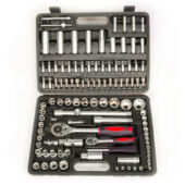 Kép 1/5 - Geko dugókulcs készlet 1/2&quot;-1/4&quot;, 4-32mm, 108 darabos
