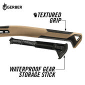 Kép 2/10 - Gerber Bushcraft Szekerce - Coyote 38,7 cm