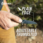 Kép 2/7 - Fiskars Gerber Zilch zsebkés, 7.9cm