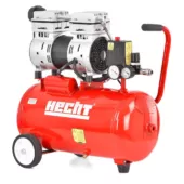 Kép 1/7 - Hecht kompresszor, olajmentes, csendes 24 liter