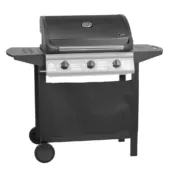 Kép 1/10 - Hecht CONTACT 3 gázos kerti grill