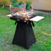 Kép 12/14 - Hecht Vesu 3 in 1 - BBQ+tűzrakó+grill
