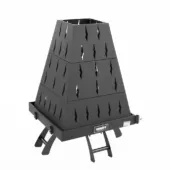 Kép 2/14 - Hecht Vesu 3 in 1 - BBQ+tűzrakó+grill