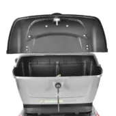 Kép 10/20 - Hecht citis max-shadow ezüst metál akkumulátoros robogó