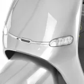 Kép 4/20 - Hecht citis max-shadow ezüst metál akkumulátoros robogó