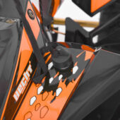 Kép 3/13 - Hecht 54125 BLACK fekete benzinmotoros quad 125 CCM