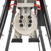 Kép 7/8 - Hecht 676 vízszintes rönkhasító 2000W /7t