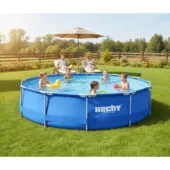 Kép 2/2 - Hecht talaj feletti fémvázas medence 300 x 76 cm