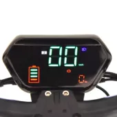 Kép 13/13 - Hecht Terris akkus robogó, összecsukható, fekete, 3.0kW, 8-12 km/h