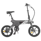 Kép 1/8 - Hecht Compos Mini elektromos kerékpár, összecsukható, szürke ~ 62 km hatótáv