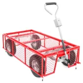 Kép 9/10 - Hecht 53350 utánfutó kerti traktorhoz max. terhelés 350 kg